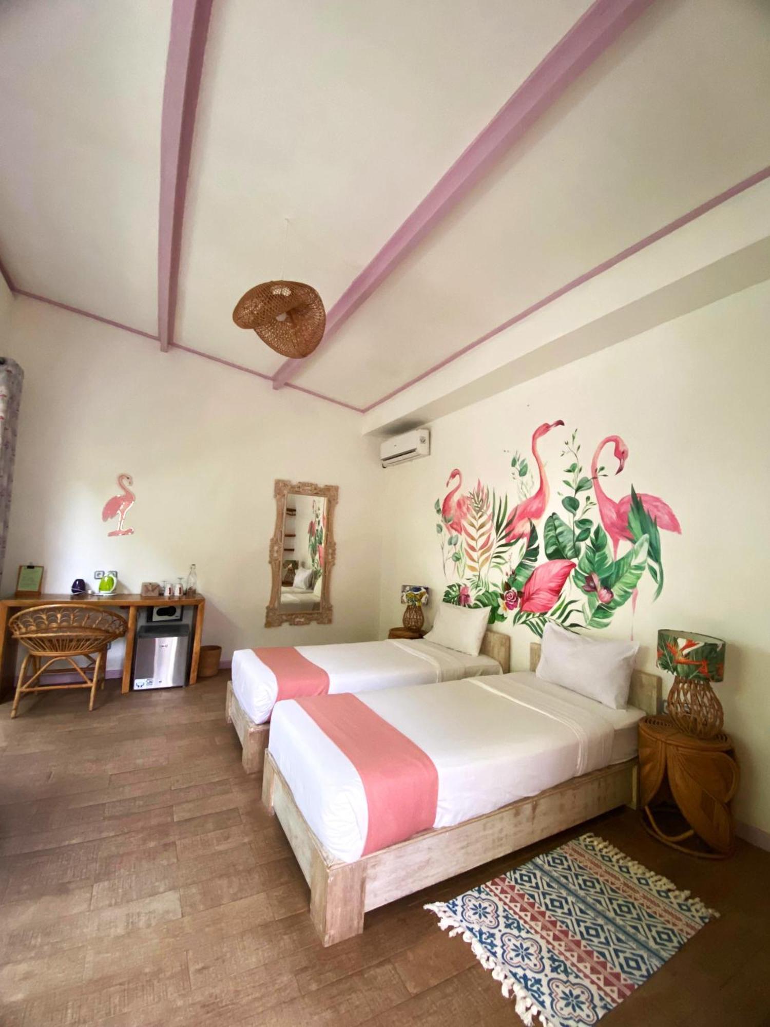 Flamingo Hotel Gili Trawangan Luaran gambar