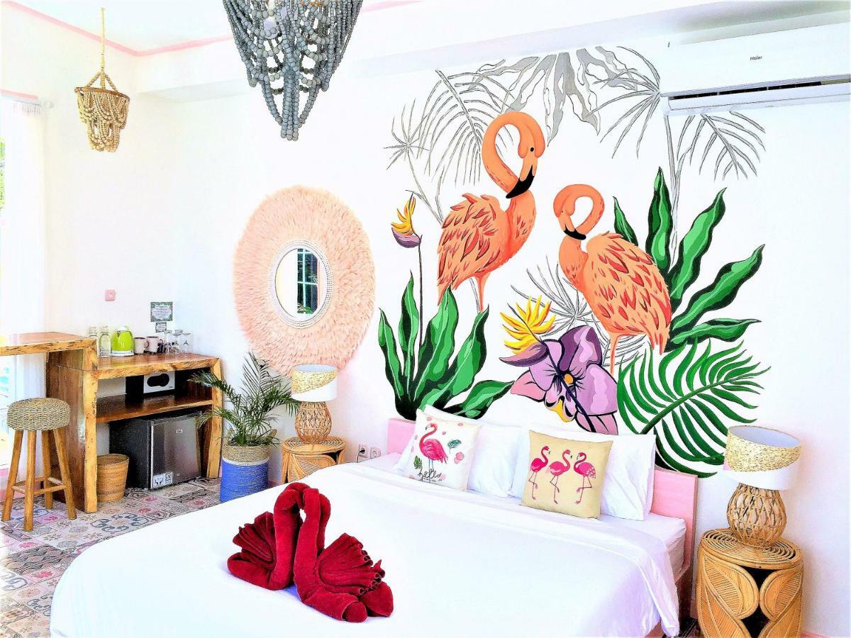 Flamingo Hotel Gili Trawangan Luaran gambar